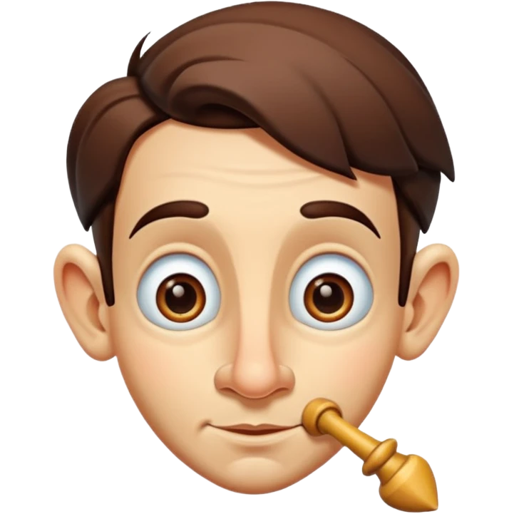 PINOQUIO COM O NARIOZ GRANDE emoji
