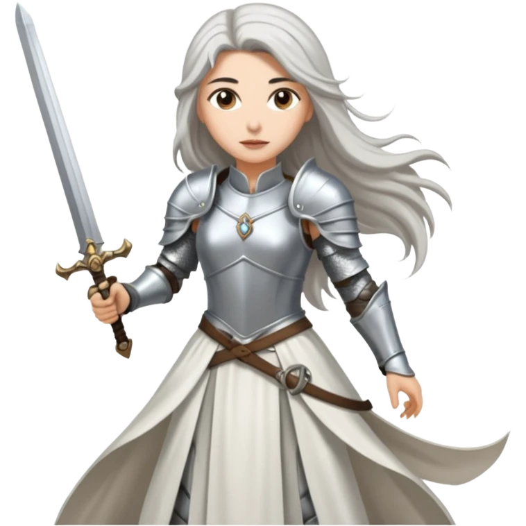 Hande Erçel as a lady from game of thrones from House Dayne. emoji