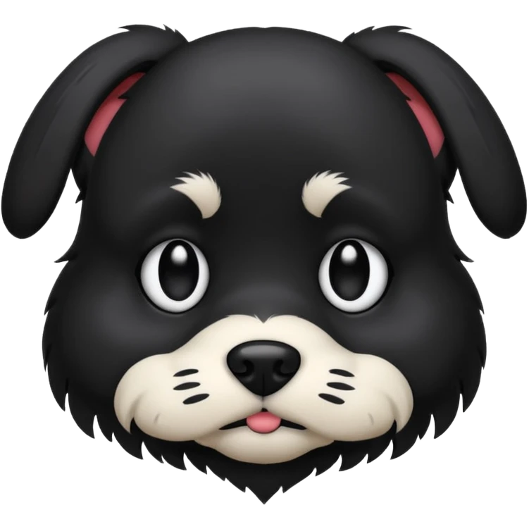 Emo dog emoji