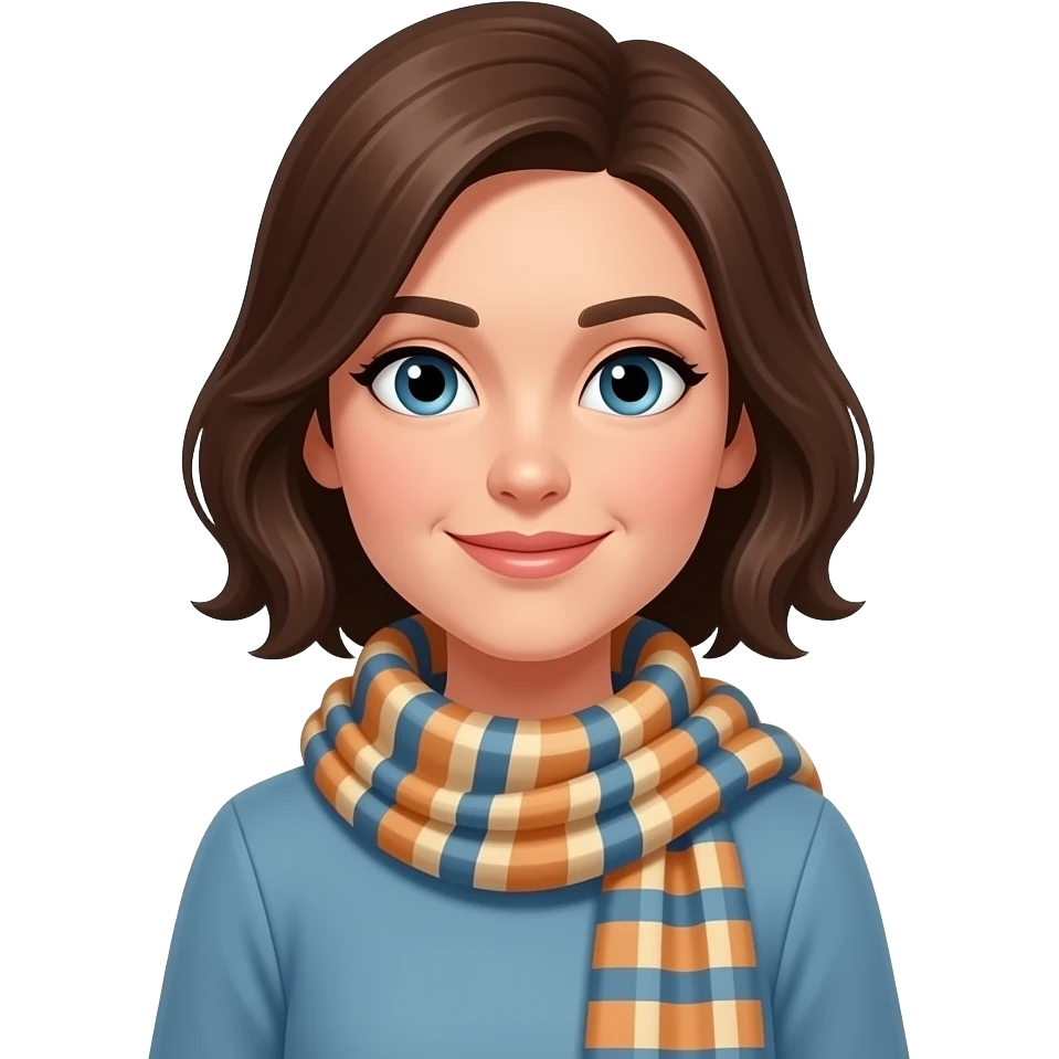 Женщина с  родом за спиной в заде emoji