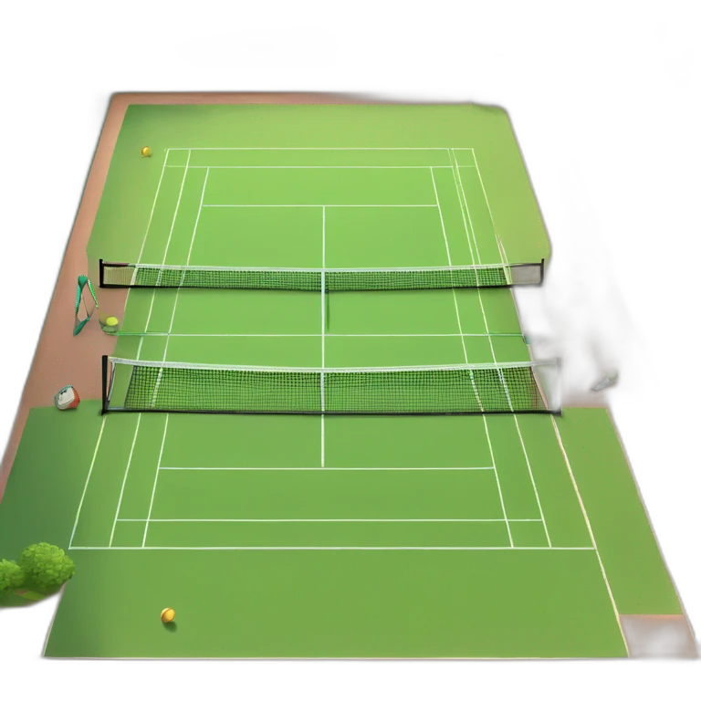 tenniscourt emoji