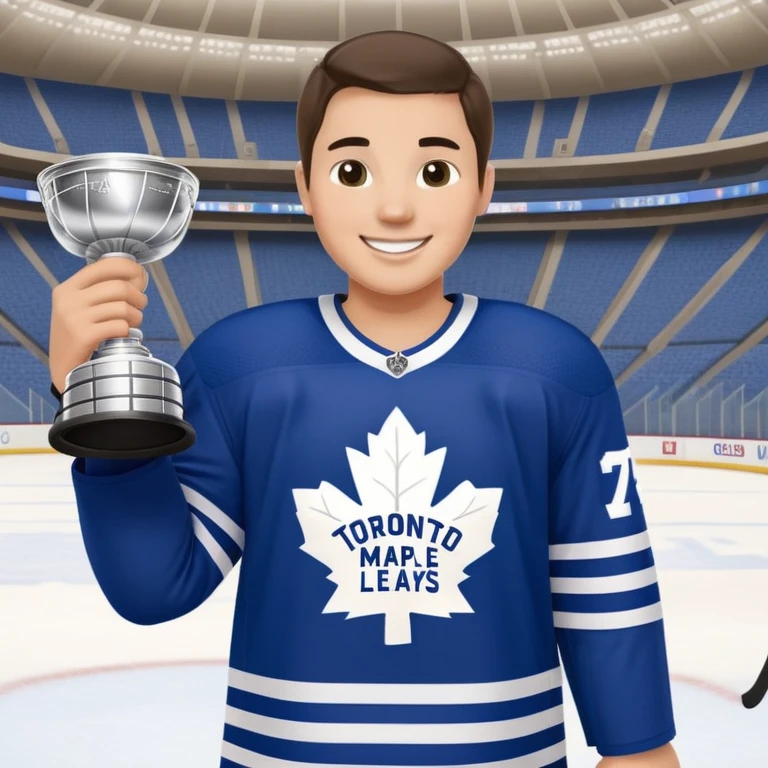 Toronto Maple Leafs winning the Stanley cup emoji
