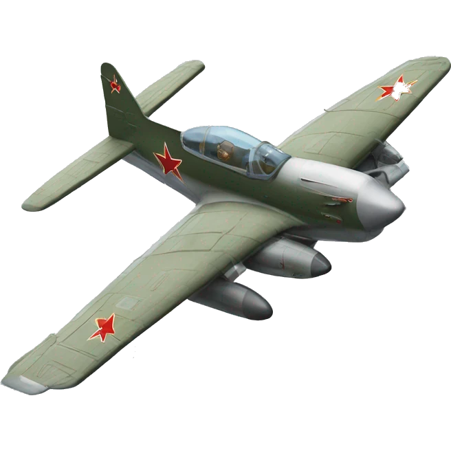 Yak-3 fighter plane emoji