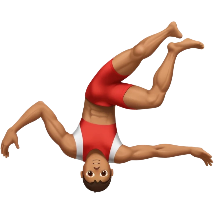Backflipping emoji