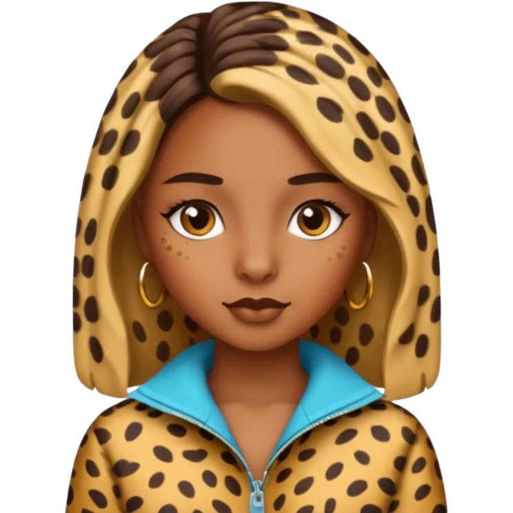 Cheeta girl emoji