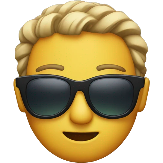 Emoji with Sunglasses emoji