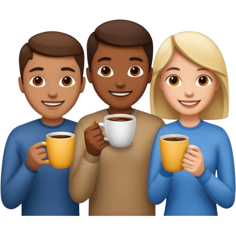coffee drinkers emoji