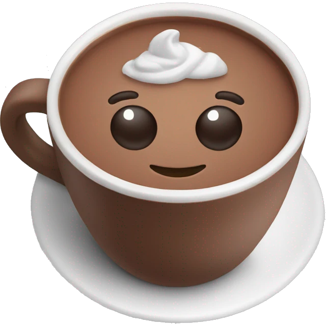 Hot chocolate  emoji