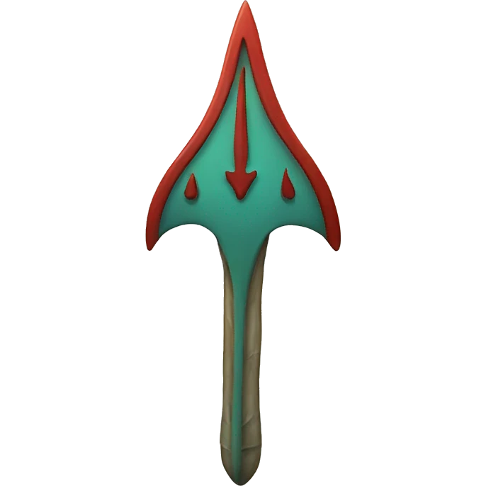 trident with a phoe emoji
