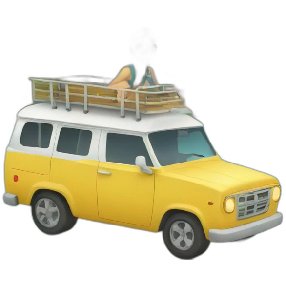 Summer trip emoji