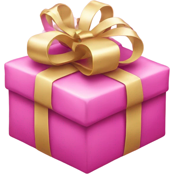 Pink Christmas presents  emoji
