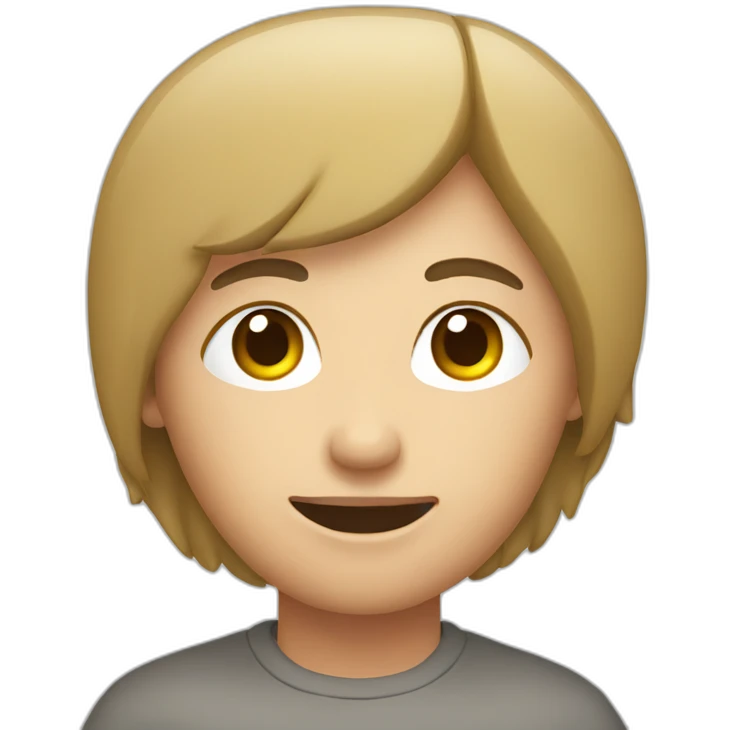 computer with the video call on the screen emoji