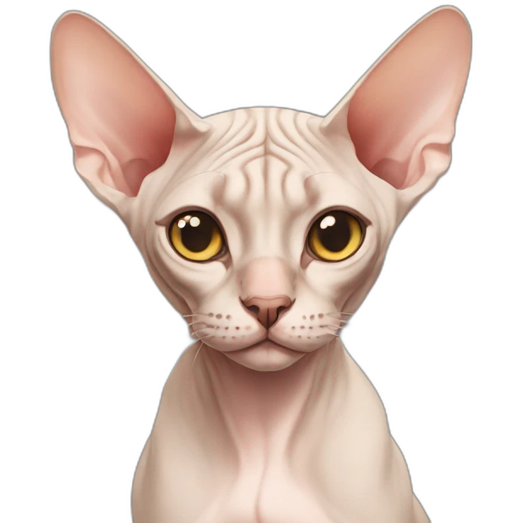 sphynx cat emoji