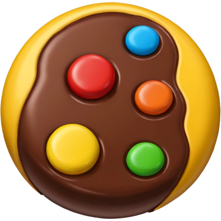 M&m chocolate emoji