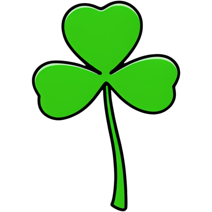 shamrock emoji