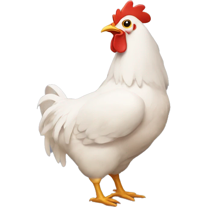 Chicken with Henny bottle  emoji