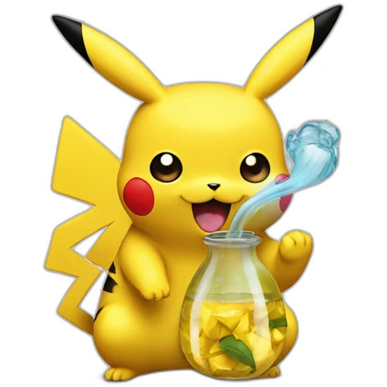 bong pikachu emoji