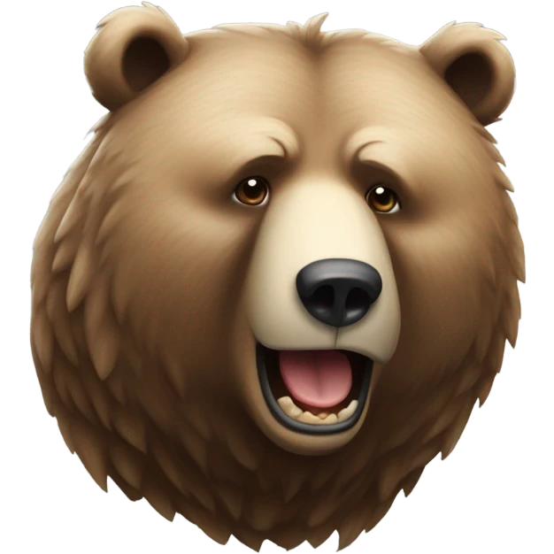 Hungry bear emoji