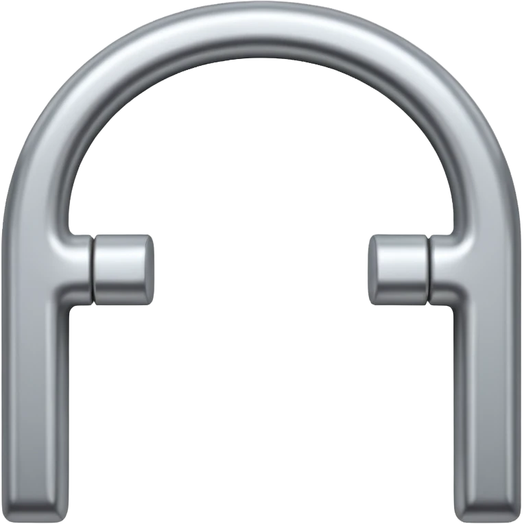 Magnet reverse U shaped emoji