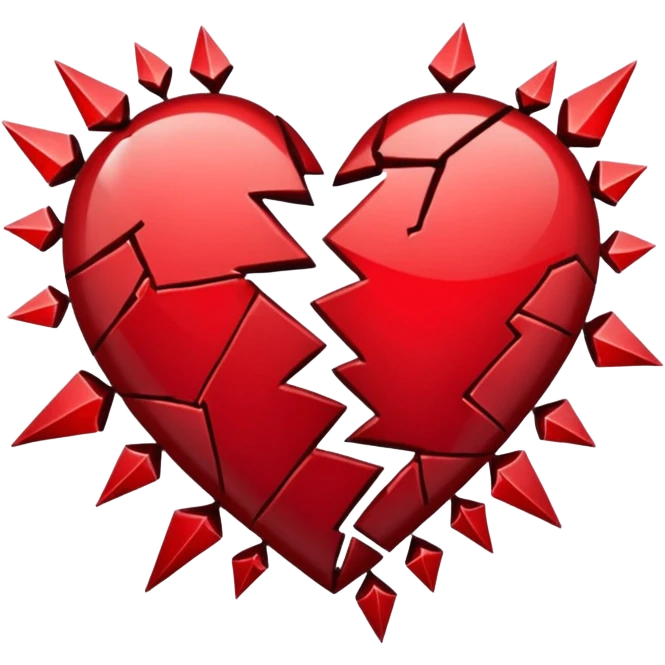 broken heart emoji
