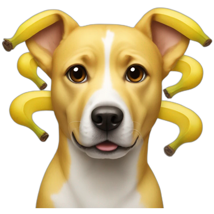 Banana dog emoji