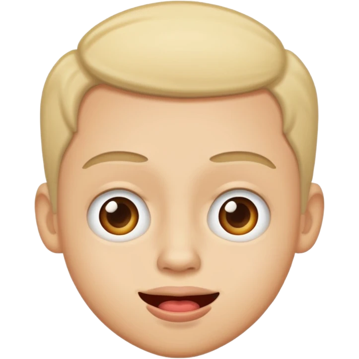 Silly included face emoji