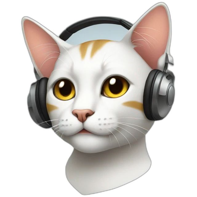 Dj cat emoji