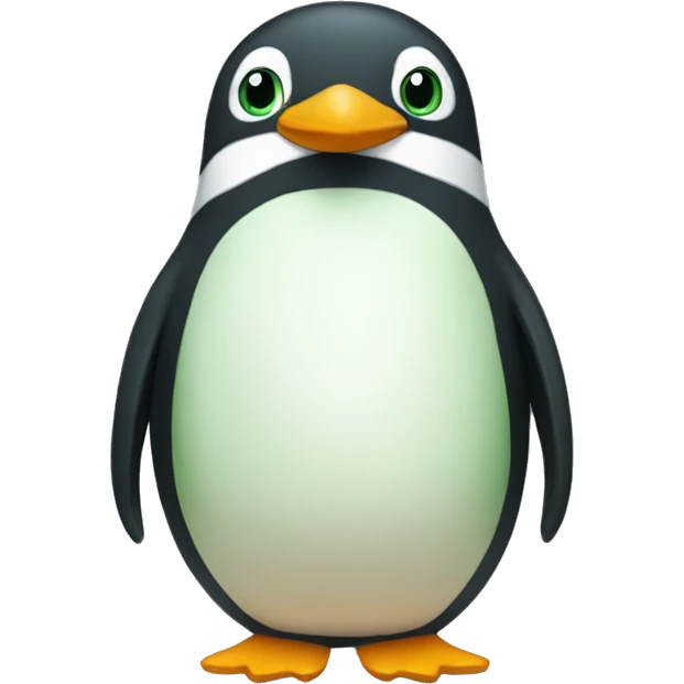 green pinguin emoji