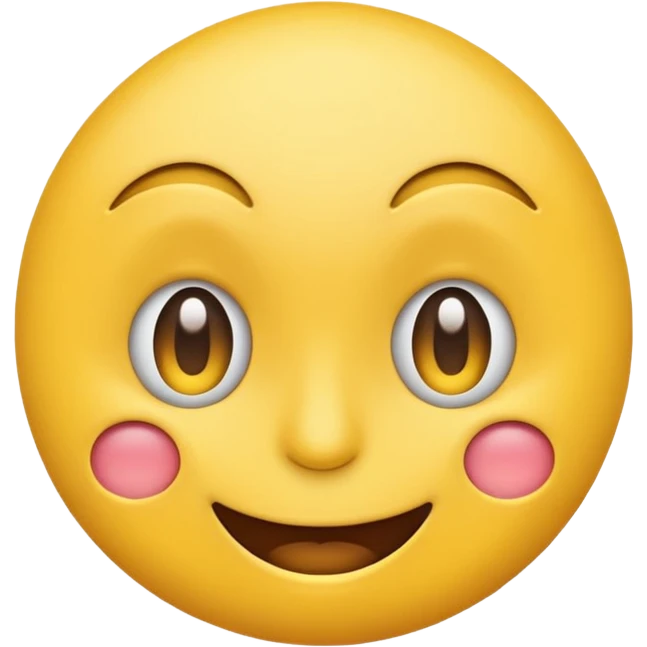 smiling emoji but one eye is twitching emoji