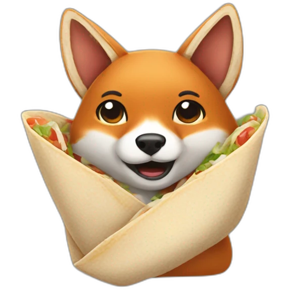burrito fox emoji