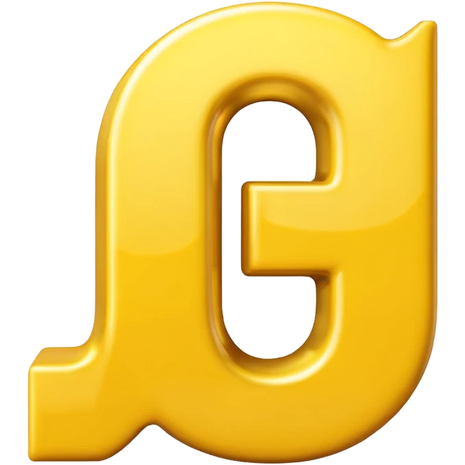 yellow letter D emoji emoji