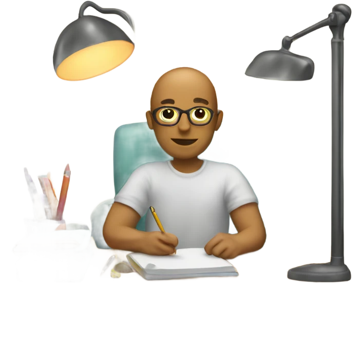 workspace for my journal emoji