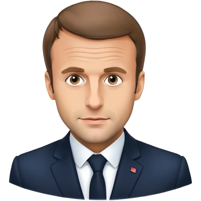 Emmanuel Macron emoji