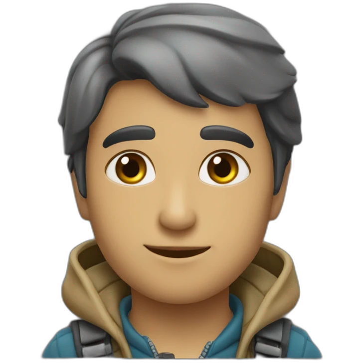 Peregrino con mochila emoji
