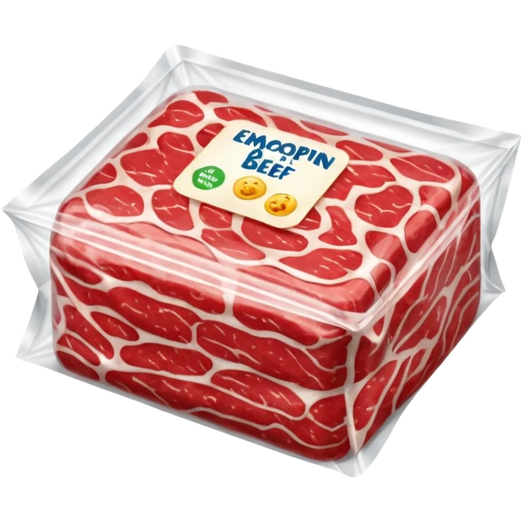 supermarket meat package emoji