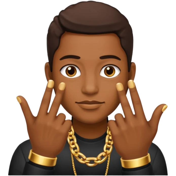 Westside fingers emoji