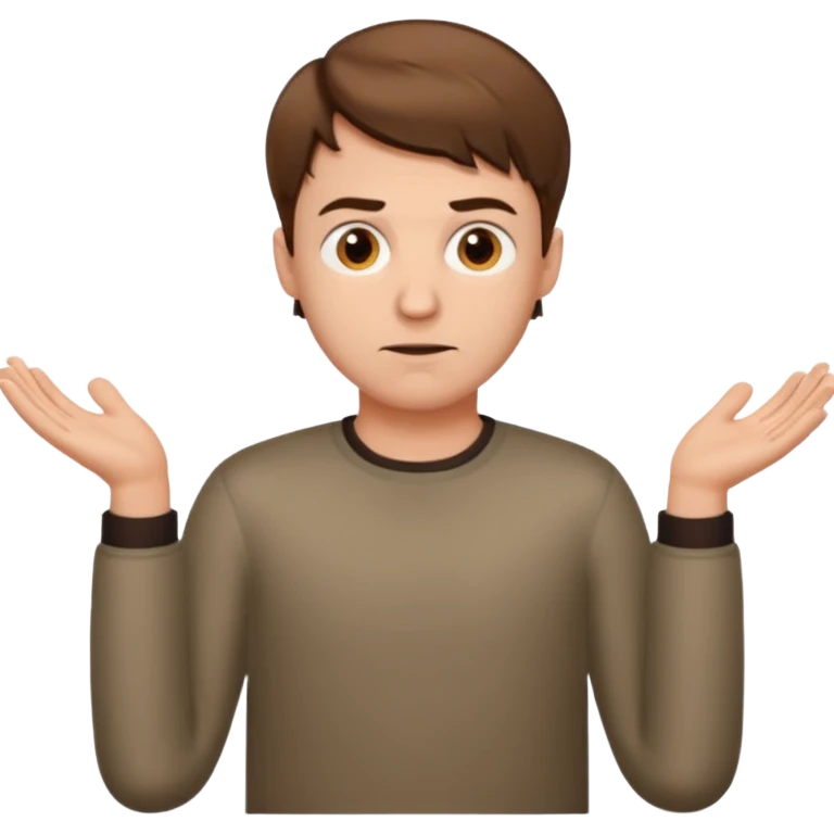many german guy shrug emoji