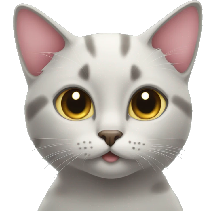 Cat wih heart eyes emoji