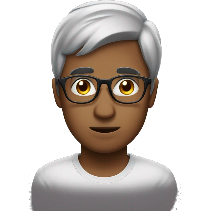 iman gadzhi with his glasses crying  emoji