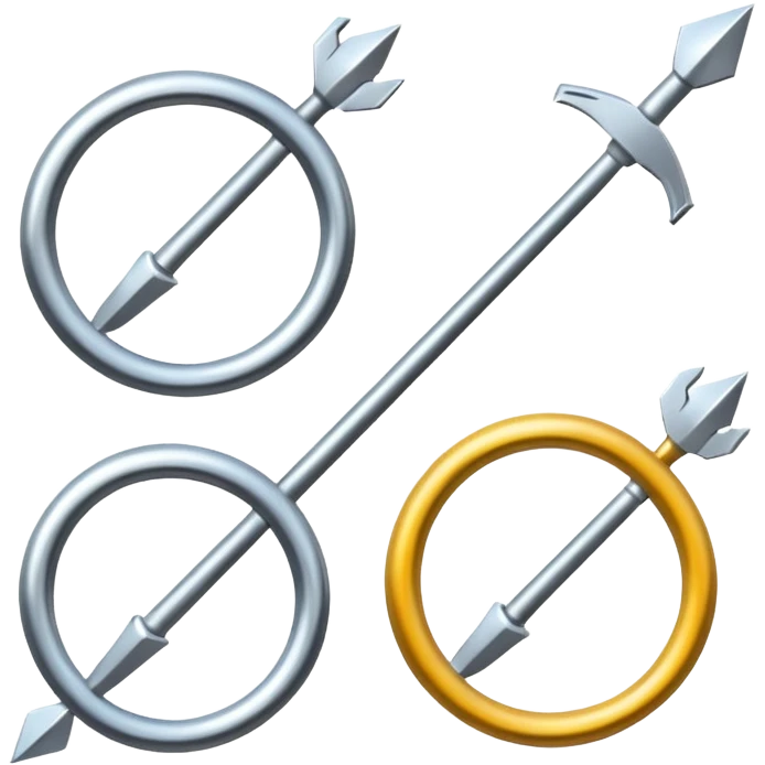 Flechas que fluyen y forman un círculo emoji