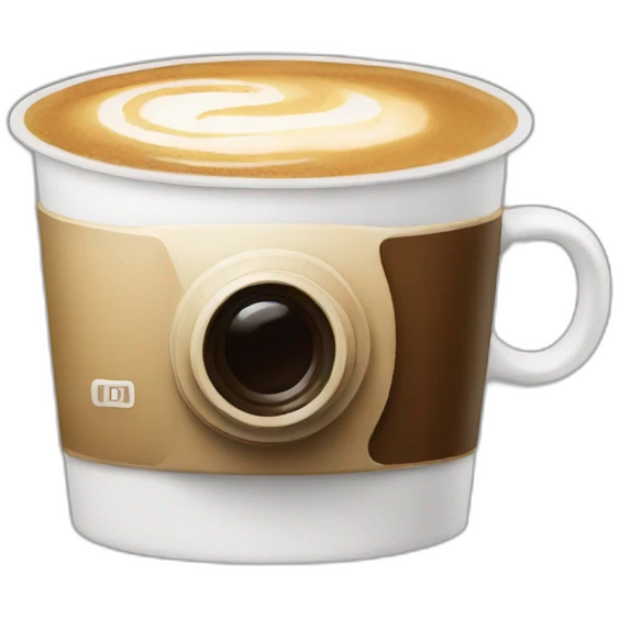 camera video coffee emoji