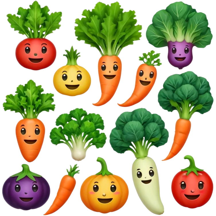 vegetables emotion emoji  emoji