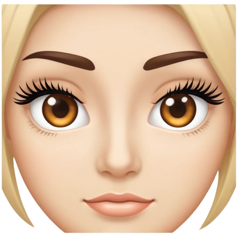 Edit my lashes so there longer emoji
