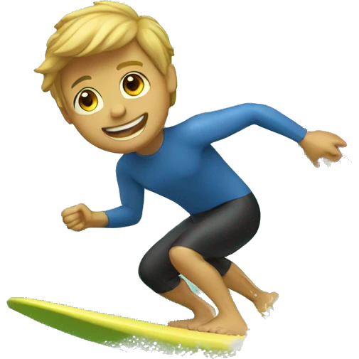 surfing emoji