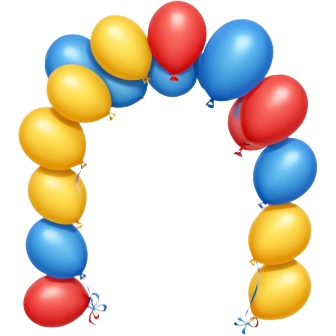 balloon arch emoji