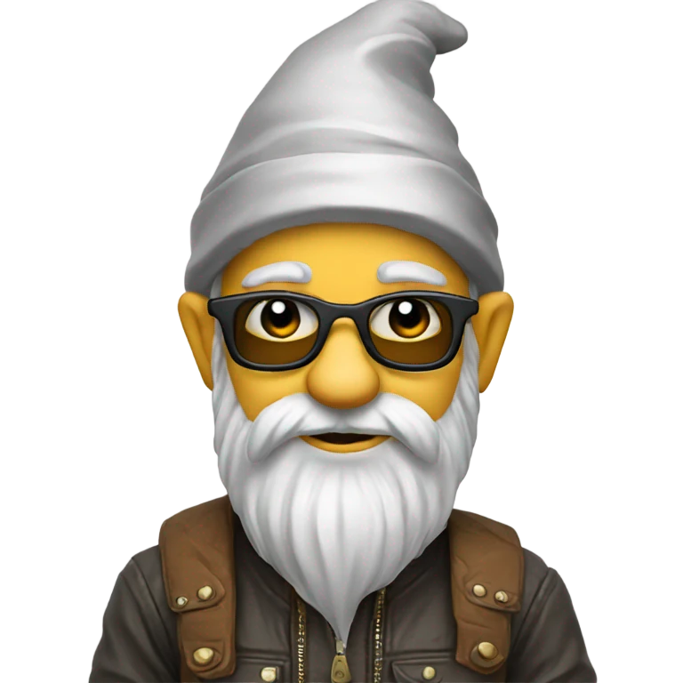 cool guy gnome emoji