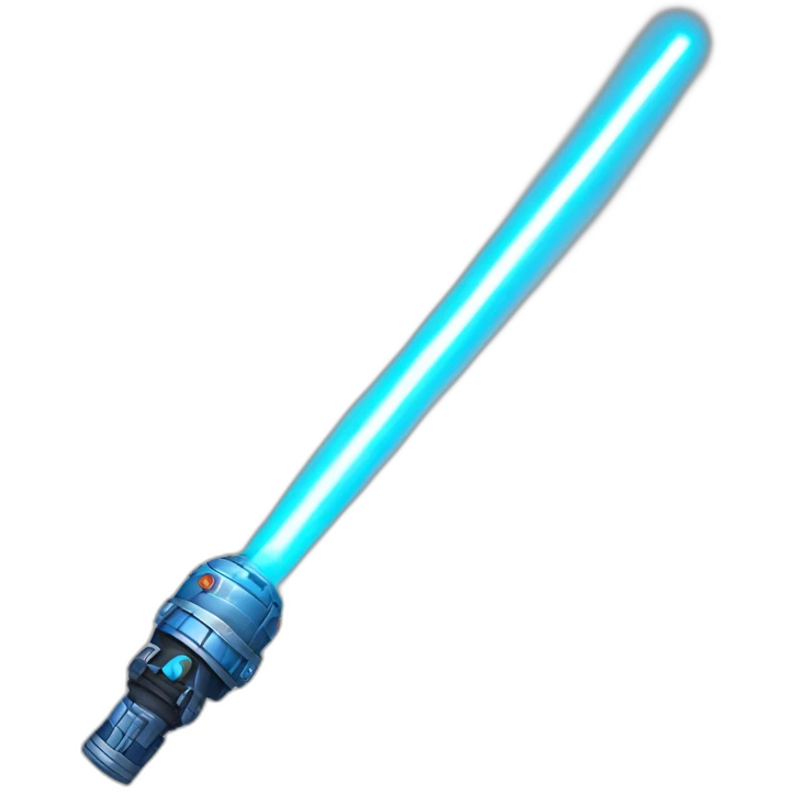 Blue Lightsaber emoji