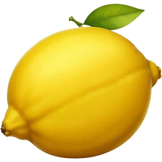 The leftovers of a lemon after making lemon juice emoji