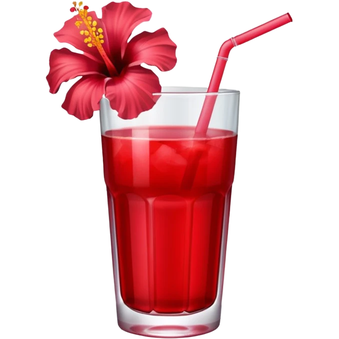 make hibiscus juice emoji