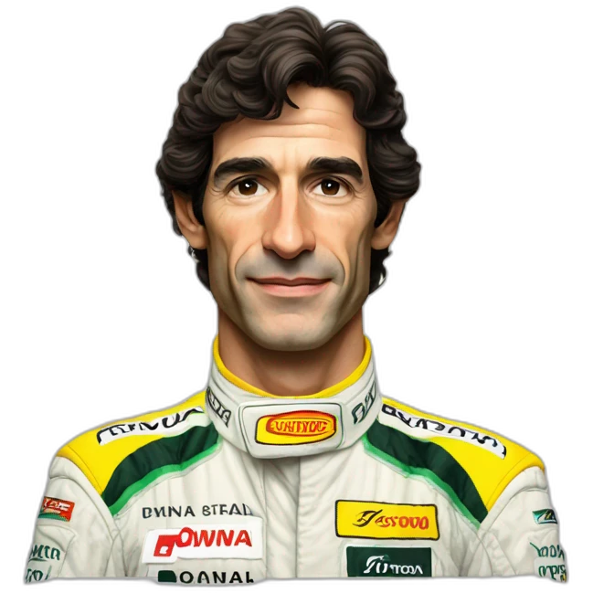 Ayrton Senna emoji